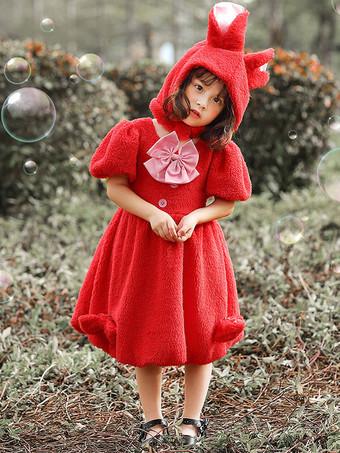 Costume Carnaval de Lapin Fille Cadeau Noël Enfants Robe Bébé avec
