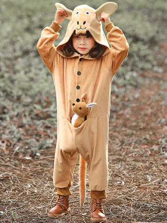 Kids Carnival Cosplay Costumes Kangaroo Jumpsuit for Child
