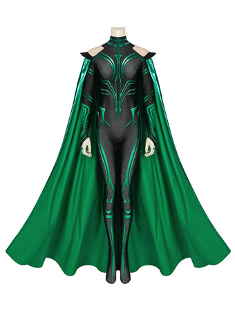 Marvel Comics Marvel Thor 3 Ragnarok Remorque Hela Zentai Cosplay Costume