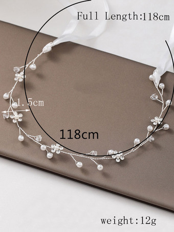 Accessoires de cheveux de mariée en métal