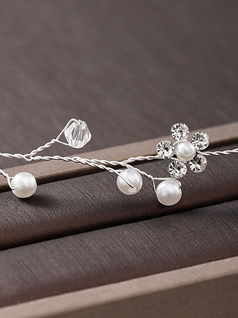 Accessoires de cheveux de mariée en métal