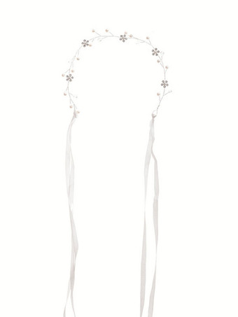 argent Accessoires de cheveux de mariée en métal