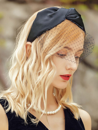 Rétro chapeau bibi Bows Couvre-chef Rétro Accessoires Costume