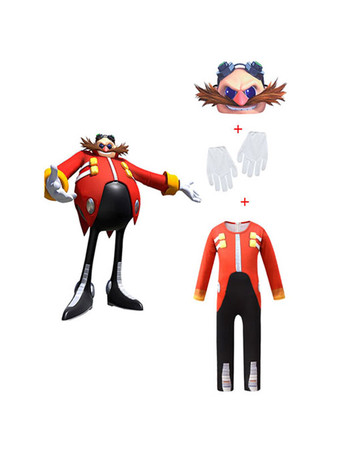 Sonic The Hedgehog Dr Eggman Doctor Eggman Cosplay Costume