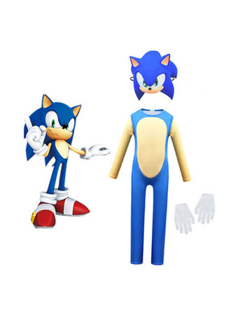 Sonic le hérisson Costume de Cosplay de carnaval Sonic