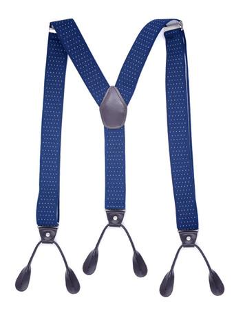 Solid Y-Back Adjustable Clip Suspender