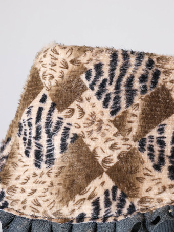 ロリータブーツ ボウキトンヒール ラウンドトゥ レースアップ ロリータシューズ