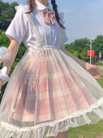 Sweet Lolita SK Jupes porte-jarretelles transparentes Lolita