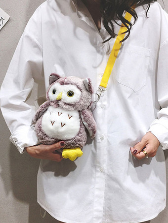 甘いロリータバッグフクロウクロスボディバッグロリータアクセサリー