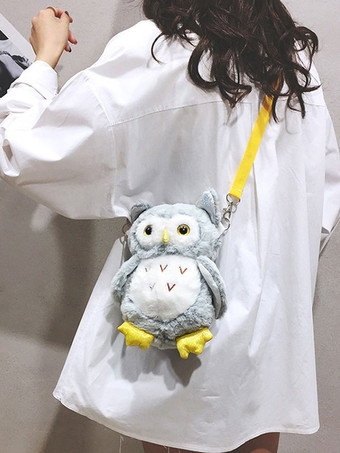 甘いロリータバッグフクロウクロスボディバッグロリータアクセサリー
