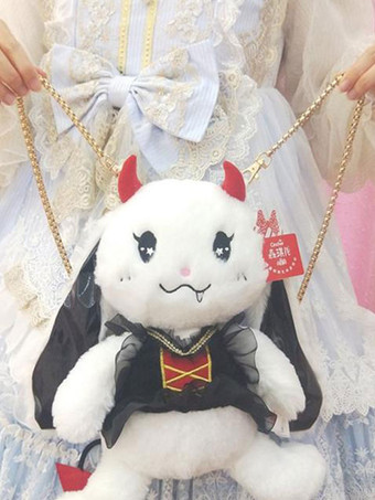 甘いロリータバッグバニークロスボディバッグ