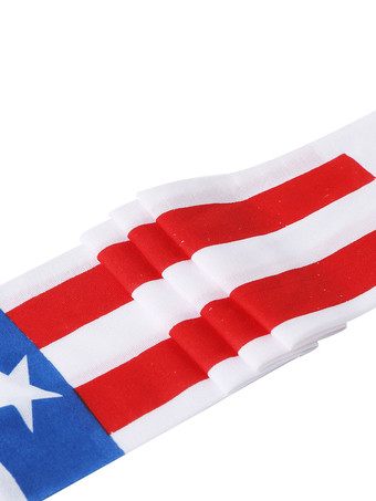 女性サロンストッキングアメリカの国旗ニーハイソックスハロウィンコスプレ衣装アクセサリー