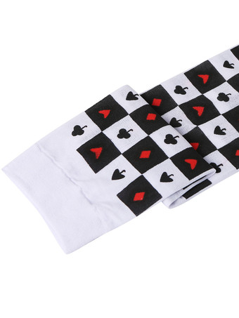 女性サロンストッキングポケプラッドニーハイソックスハロウィンコスプレコスチュームアクセサリー