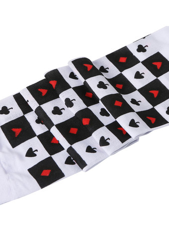 女性サロンストッキングポケプラッドニーハイソックスハロウィンコスプレコスチュームアクセサリー