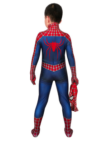 マーベルコミックスマーベルスパイダーマンキッド全身タイツスーツコスプレコスチュームカーニバル