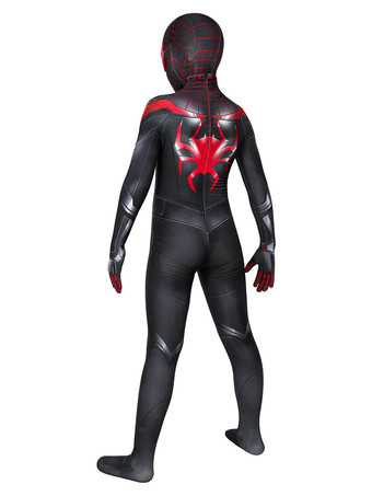 マーベルスパイダーマンインザスパイダーバースマイルズキッズ全身タイツハロウィンコスプレコスチューム
