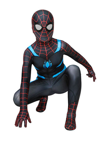 マーベル・コミック マーベル スパイダーマン シークレットウォーズ キッズ ゼンタイ カーニバル コスプレ コスチューム