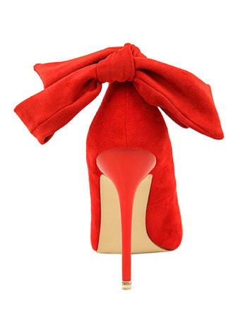 女性のハイヒール先のとがったつま先スチレットヒール弓黒足首ストラップポリウレタンパンプス