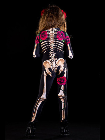 ハロウィン カーニバルコスチュームスケルトン全身タイツキッドカーニバル衣装