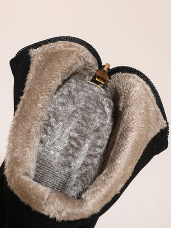 女性のためのアンクルブーツピンクマイクロスエードアッパーポインテッドトゥチャンキーヒールブーティ