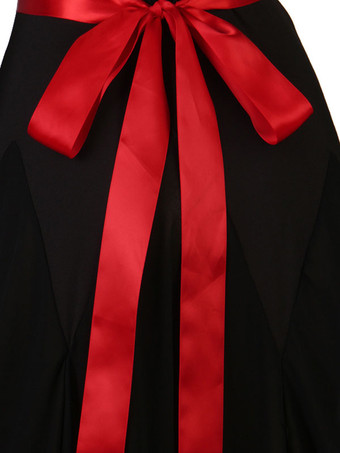 ブラックボールルームダンスコスチューム女性のライクラスパンデックスセットドレスダンスドレス