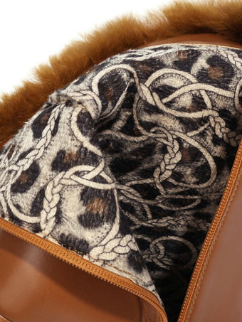 女性アンクルブーツPUレザーホワイトボウスクエアトゥチャンキーヒール