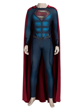 SuperMan:Man Of Steel 2 Cosplay Costume Adults Polyester Superman Cosplay Jumpsuit