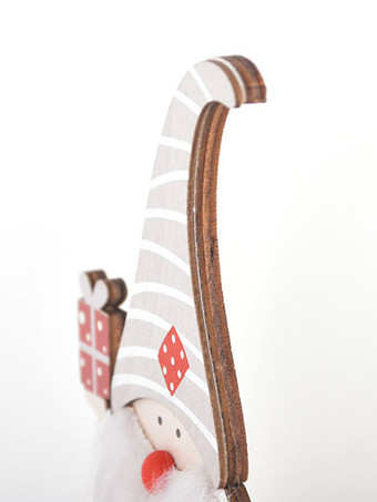 クリスマスホリデーデコレーション組み立て木製塗装サンタクロース飾り子供のクリスマスギフトウィンドウデコレーション