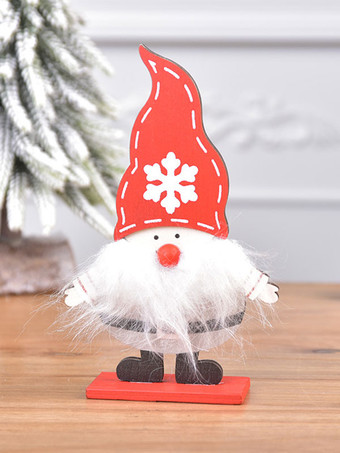 クリスマスホリデーデコレーション組み立て木製塗装サンタクロース飾り子供のクリスマスギフトウィンドウデコレーション