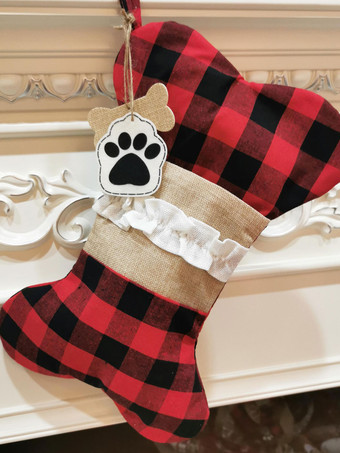 クリスマスペットソックスクリスマスデコレーションクリスマスソックスギフトバッグ