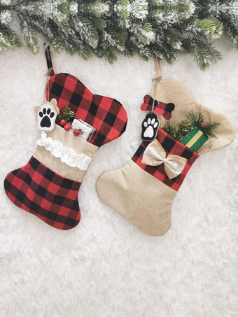 クリスマスペットソックスクリスマスデコレーションクリスマスソックスギフトバッグ