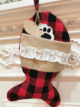 クリスマスペットソックスクリスマスデコレーションクリスマスソックスギフトバッグ