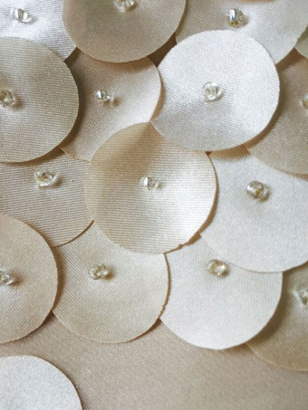 フラワーガールドレスジュエルネックノースリーブビーズキッズパーティードレス子供用Aラインスカート