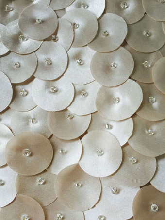 フラワーガールドレスジュエルネックノースリーブビーズキッズパーティードレス子供用Aラインスカート