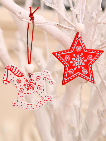 クリスマスパーティー用品ウッドクリスマスクリスマスコスチュームデコレーション