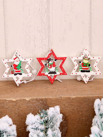 クリスマスパーティー用品ウッドクリスマスクリスマスコスチュームデコレーション