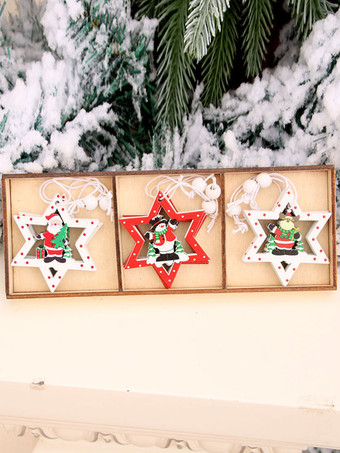 クリスマスパーティー用品ウッドクリスマスクリスマスコスチュームデコレーション