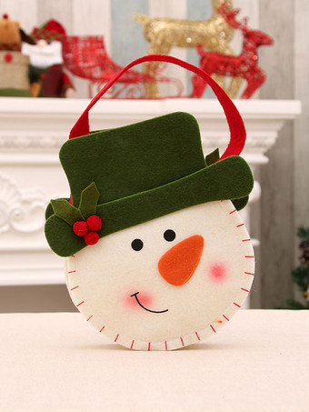 グリーン クリスマスパーティー用品ポリエステル繊維クリスマスクリスマスコスチュームデコレーション