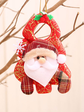 ホワイト クリスマスパーティー用品ポリエステル繊維クリスマスクリスマスコスチュームデコレーション