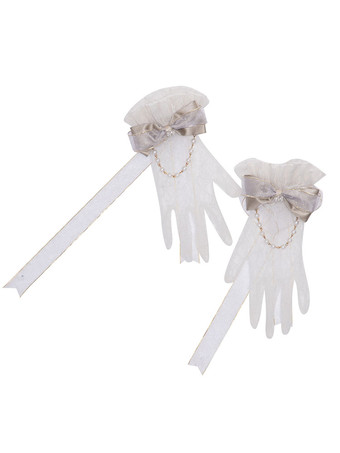 【限定】ロリータOPドレスフローラルプリントライトグレーフラワーボウロリータワンピースドレス 甘い