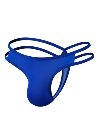ロイヤルブルー男性用セクシーパンティー ナイロン ブラック メンズ ランジェリー セクシー 水中