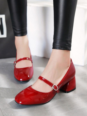 cute low heel pumps
