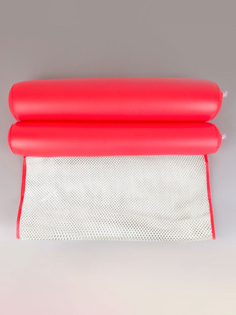 レッド スイムウォーターハンモック　リクライニングチェア　インフレータブルフローティングベッド　プールマットレス　水泳リング　2025