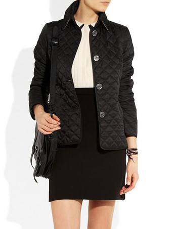 レディースジャケット　無地　スリムフィット　ポリエステル　長袖　折り襟　ボタン　カジュアル　カジュアル　女性用　