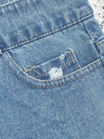 レディースデニムショーツブルーレースコットンストレートエクストラショートカウボーイカジュアルホットパンツ