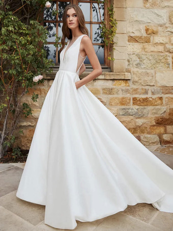 vestidos de novia con descuento online Milanoo.com