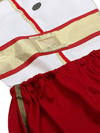 Kids Prince Costumes Blouse Blouse Blouse rouge Pantalons 2 pièces Ensemble de polyester Fibre Enfants Halloween Costumes Full Set