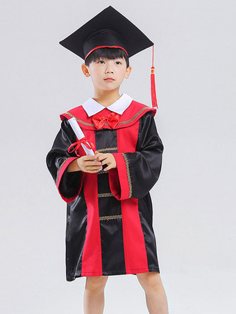 noir Costumes de Cosplay pour enfants Costume de baccalauréat Cosplay chapeau noir