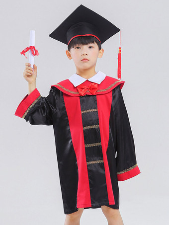 Costumes de Cosplay pour enfants Costume de baccalauréat Cosplay chapeau noir