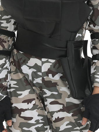 Costumes de Cosplay pour enfants CSGO Counter Strike Cosplay ensemble de 5 pièces Costume d'halloween pour enfants